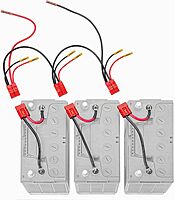 36V Trolling Motor Connection Kit RCE36VBCHK | Series Connection for 12V Batteries with Onboard Battery Charger | Powers any