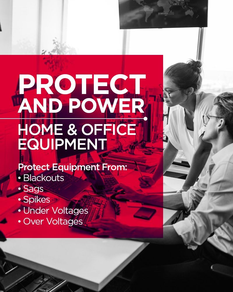 CyberPower CP685AVRG AVR UPS Battery Backup and Surge Protector, 685VA/390W, 8 Outlets, Compact