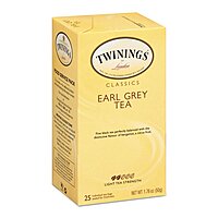 Twinings Earl Grey Tea Bags, 25 Count, 1.76 oz