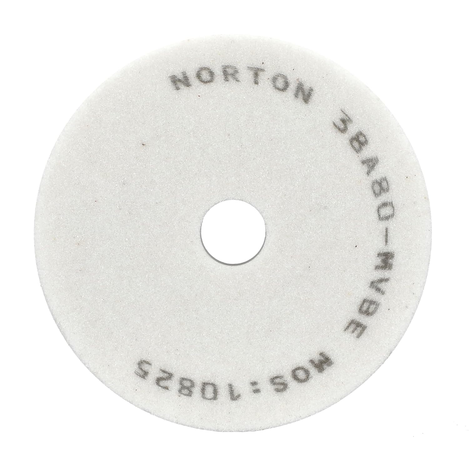 NORTON 38A80-MVBE 80 Grit Aluminum Oxide Internal Grinding Wheel - 3in x 1in x 1/2in, Pack of 5