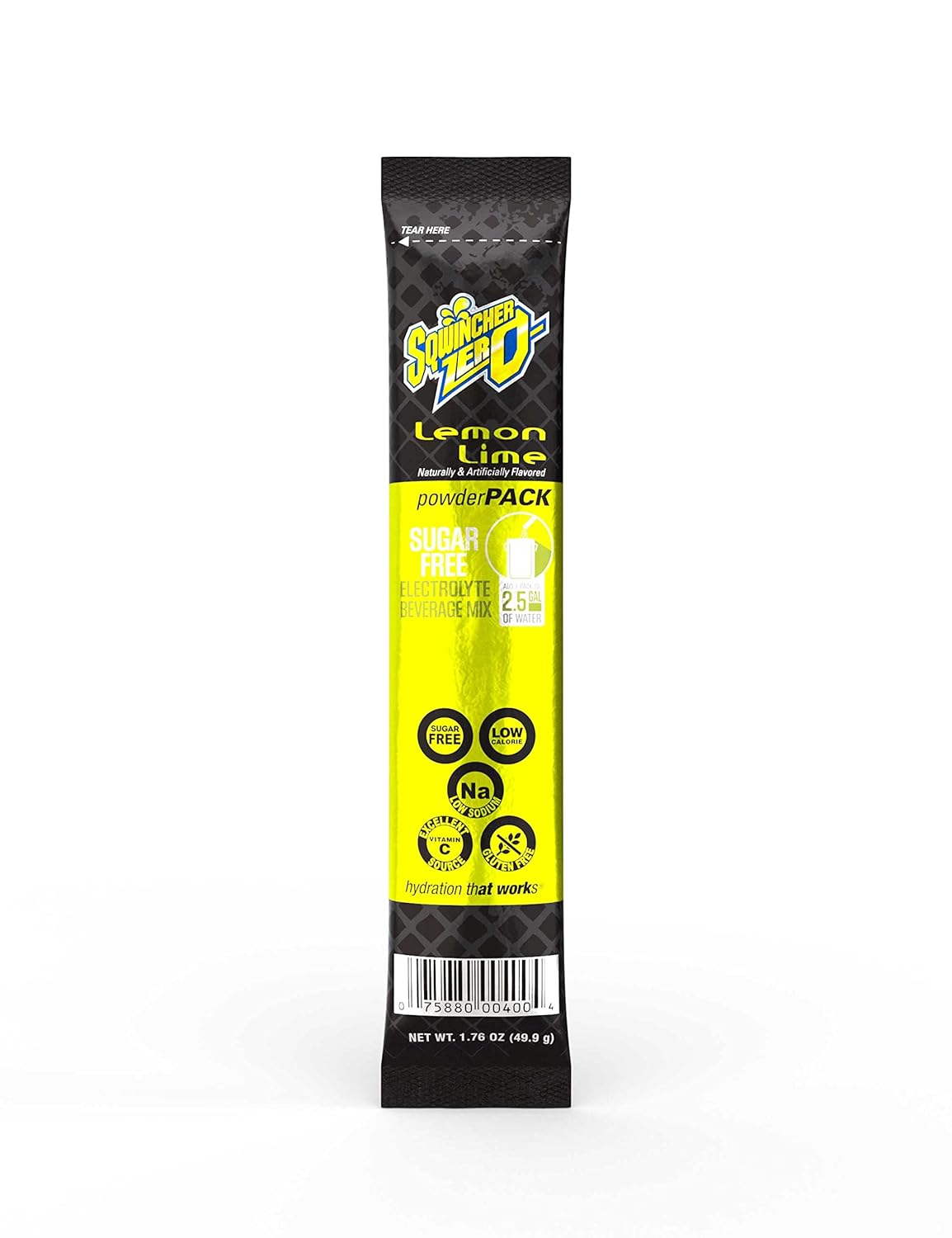 Sqwincher Zero Power Pack | Assorted Flavored | Sugar Free | Low Calorie | Low Sodium | Electrolyte Replenishment Hydration