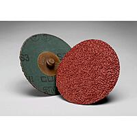 3M Cubitron II Roloc Fibre Disc 982C, 36+, TR, 4 in x NH, Die R400BB 36+ 4 in