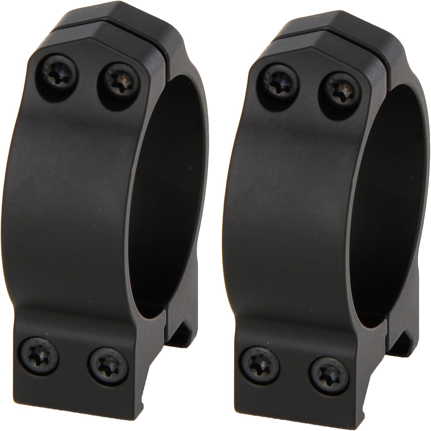 WARNE Scope Mounts Maxima, 34mm, PA, Optic Rings, Low, Matte Black