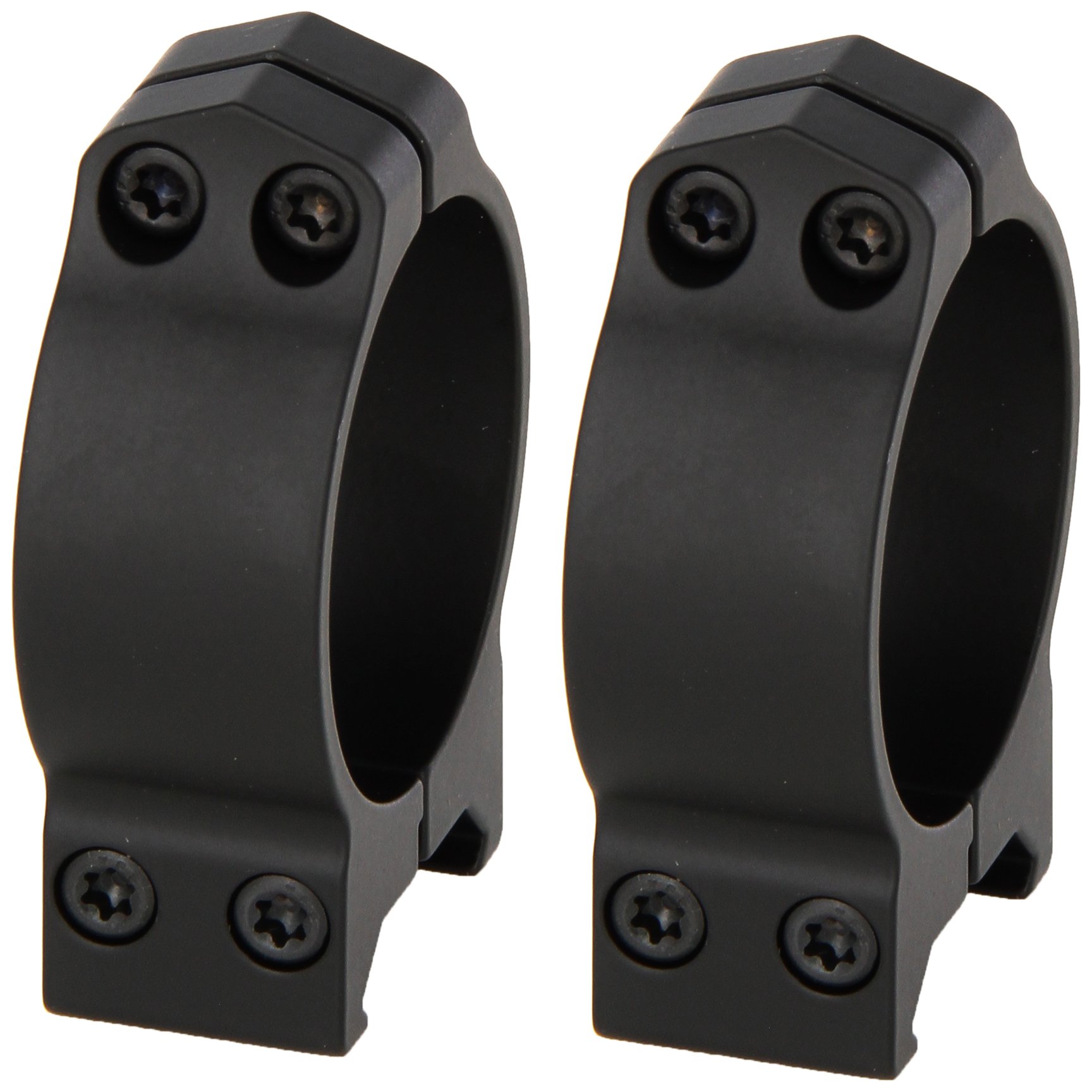 WARNE Scope Mounts Maxima, 34mm, PA, Optic Rings, Low, Matte Black