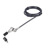 StarTech.com Universal 3-in-1 Laptop Lock 6.6ft (2m) Security Cable