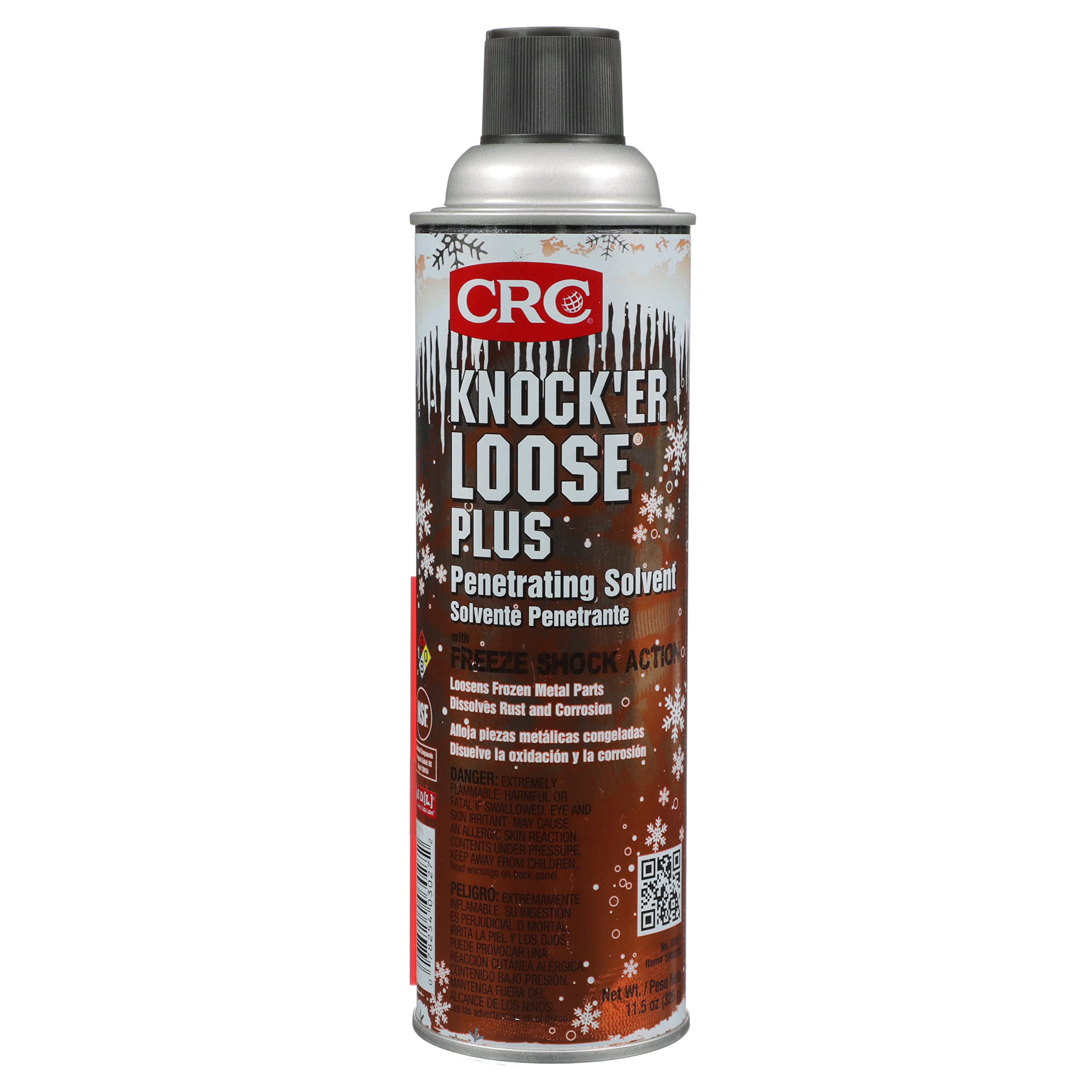 CRC Knock’er Loose Plus Penetrating Solvent 03027 – [Reddish] 11.5 WT. Oz