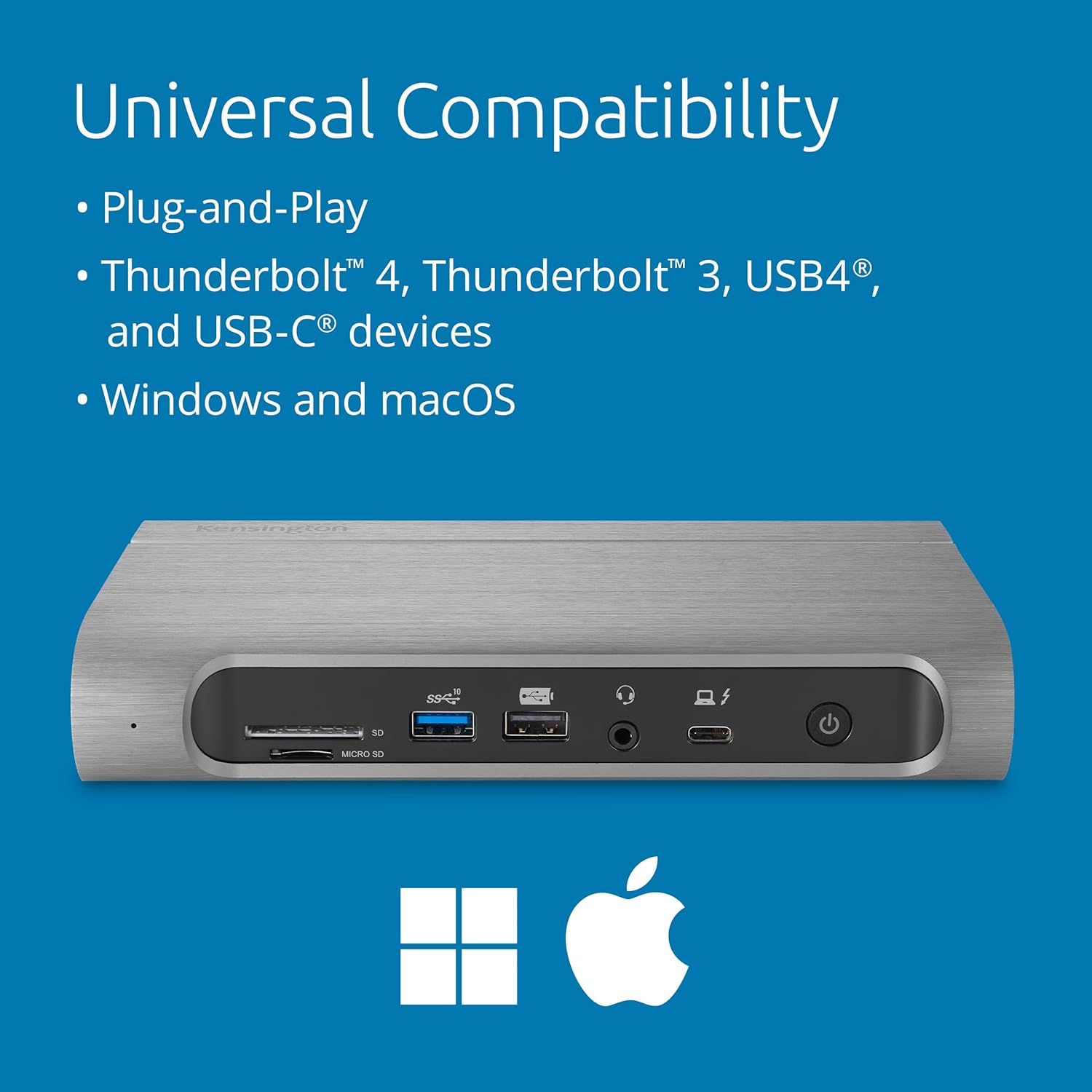 KENSINGTON Thunderbolt Docking Station for Multiple Displays
