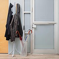 MIND READER Metal Mesh Umbrella Stand Multi-Purpose Storage