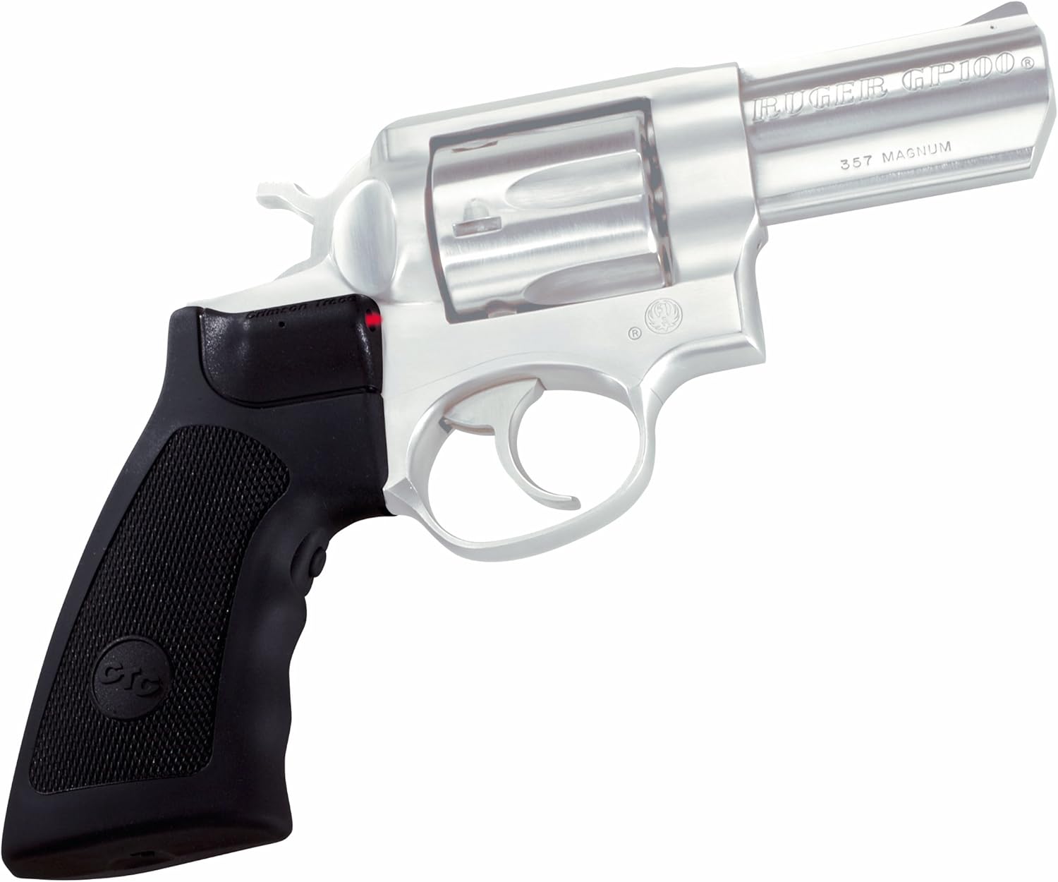 Crimson Trace LG-344 Lasergrips Laser Sight with Heavy Duty Construction and Instinctive Activation for Ruger GP100