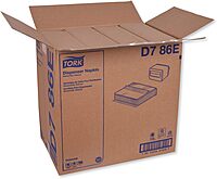 Tork Universal Masterfold 1-Ply Dispenser Napkins, 13in x 12in, Natural, Pack Of 6,000 Napkins