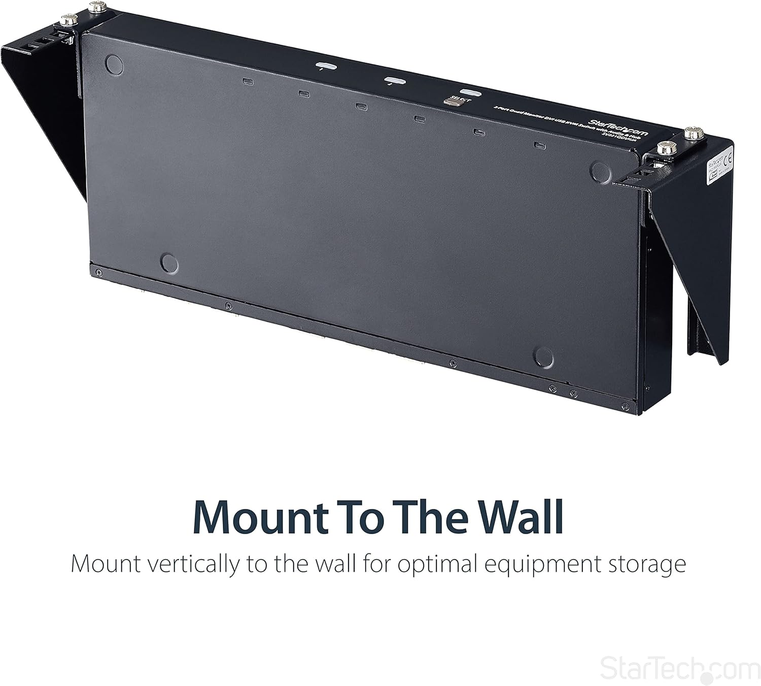 StarTech.com 19in Steel Vertical Wall Mount Rack Bracket