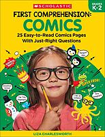 First Comprehension: Comics: 25 Easy-to-Read Comics with Just-Right Questions