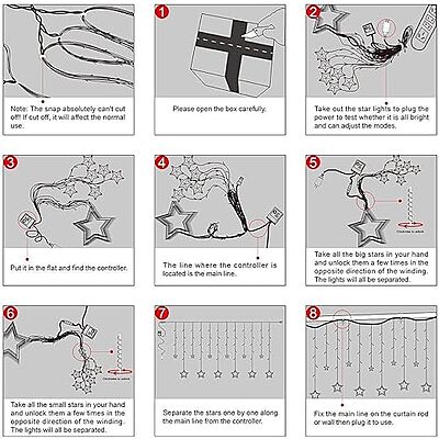 Decorative Star Light String