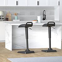 Vari Active Seat - Adjustable Ergonomic Standing Desk Chair for Adults - Portable Home Office Furniture, Comfortable Wobble Stool with Dynamic Range of Motion - Fully Assembled