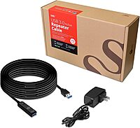 SIIG USB 3.0 Active Repeater Cable 33 Feet, USB Extension Cable for USB Flash Drive, Hard Drive, VR, Printer