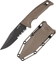 SOG Recondo FX Partially Serrated Fixed-Blade Tactical Duty Knife