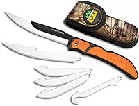 OUTDOOR EDGE RazorBone Replaceable Blade Folding Hunting Knife Kit, 6-Blade Combo