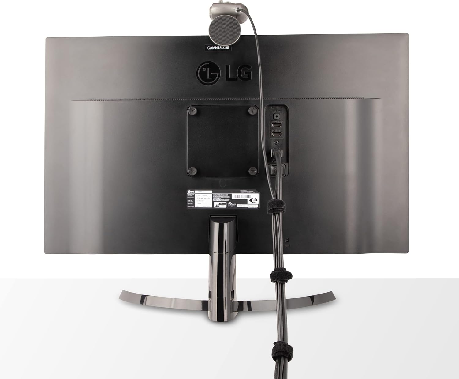 StarTech.com 6in Hook and Loop Cable Ties - 50 Pack - Black - Reusable Cable Straps - Adjustable and Flexible