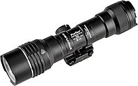 Streamlight 89015 ProTac Rail-Mount HP-X Pro System 800-Lumen 105000-Candela Tactical Flashlight with JackCap Tail Switch, M-LOK Mount, Pressure Switch, and Non-Rechargeable Batteries, Black