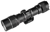 Streamlight 89015 ProTac Rail-Mount HP-X Pro System 800-Lumen 105000-Candela Tactical Flashlight with JackCap Tail Switch, M-LOK Mount, Pressure Switch, and Non-Rechargeable Batteries, Black