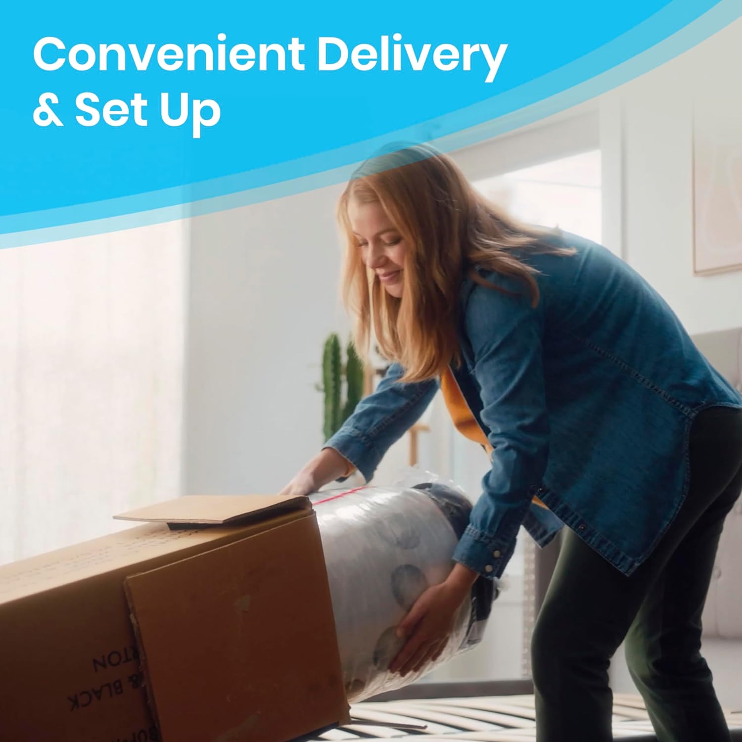 FLASH FURNITURE Capri Comfortable Sleep 12" Hybrid Pocket Spring and Foam Mattress in a Box