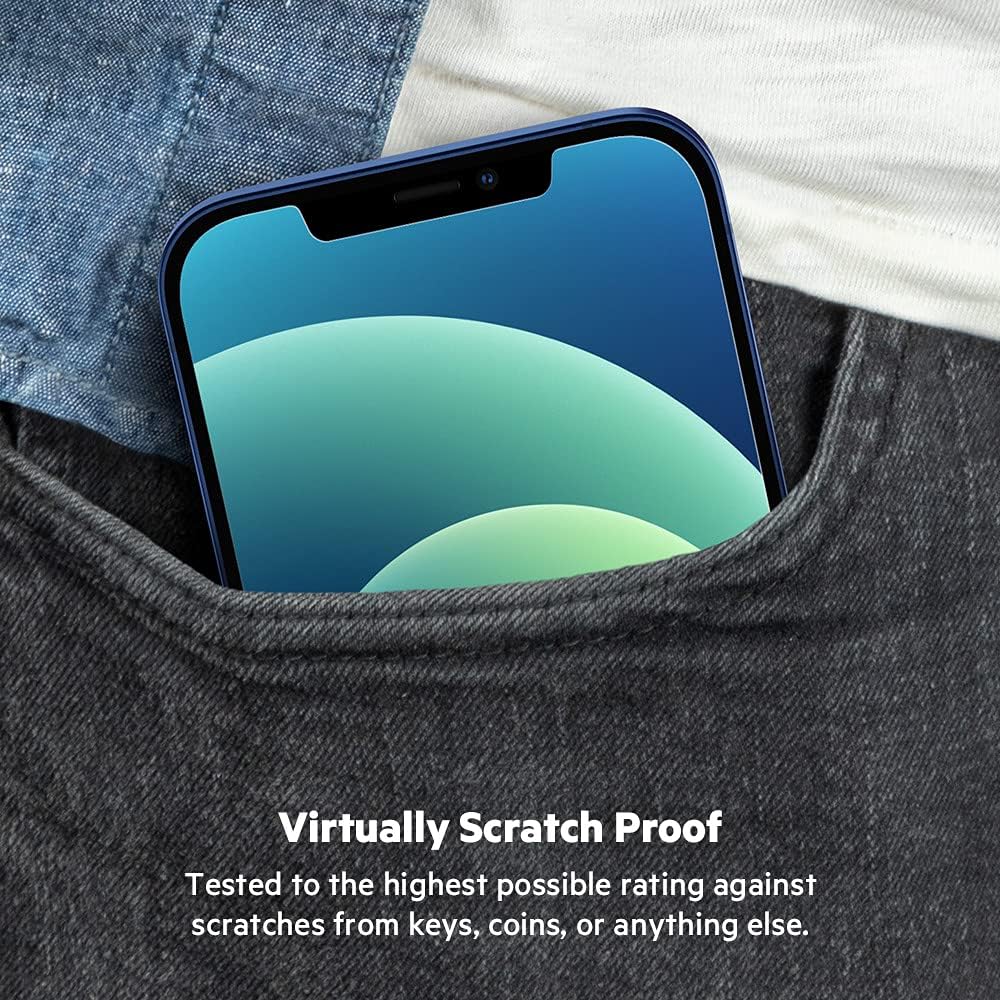 BELKIN ScreenForce TemperedGlass Anti-Microbial Screen Protector for iPhone 12/12 Pro/12 Pro Max