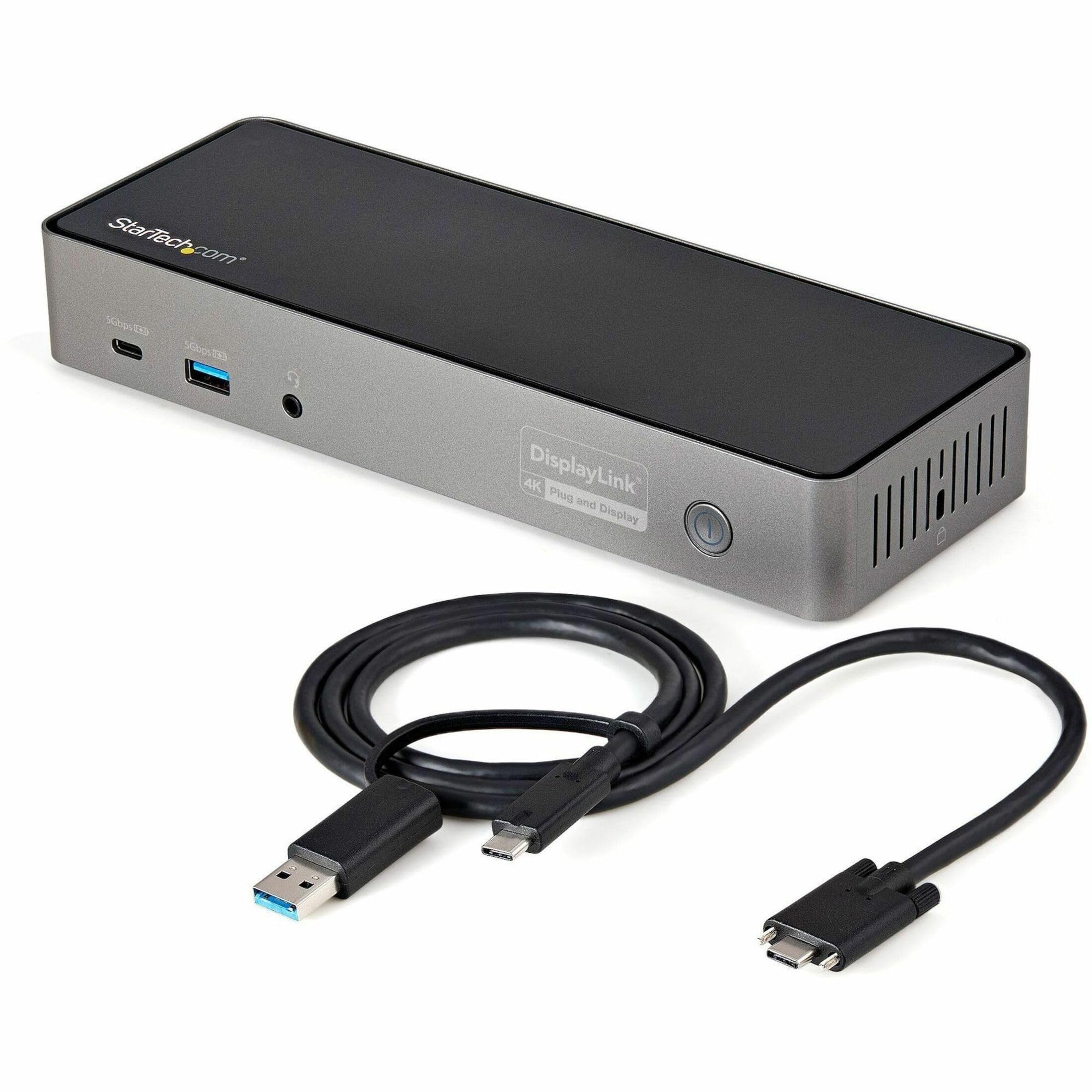StarTech.com USB-C / USB-A Docking Station - Triple 4K 60Hz