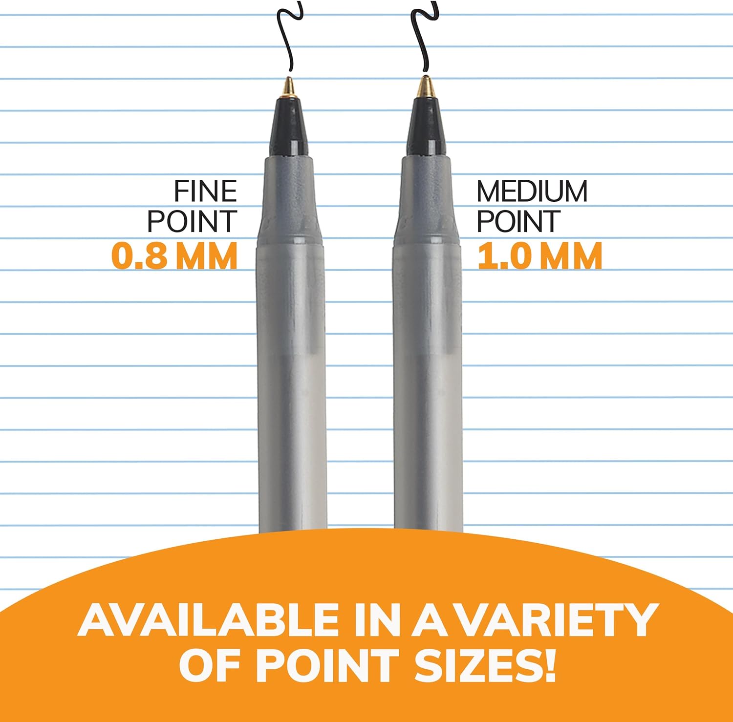 BIC Round Stic Xtra Ballpoint Pens