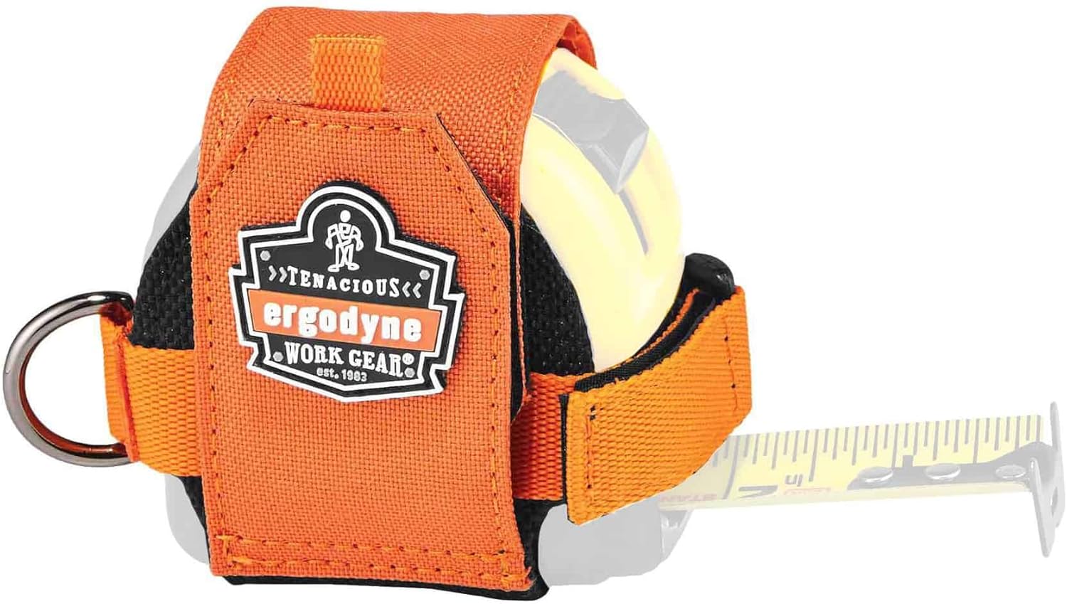 Ergodyne - 19770 Squids 3770 Tape Measure Holder, Orange Large