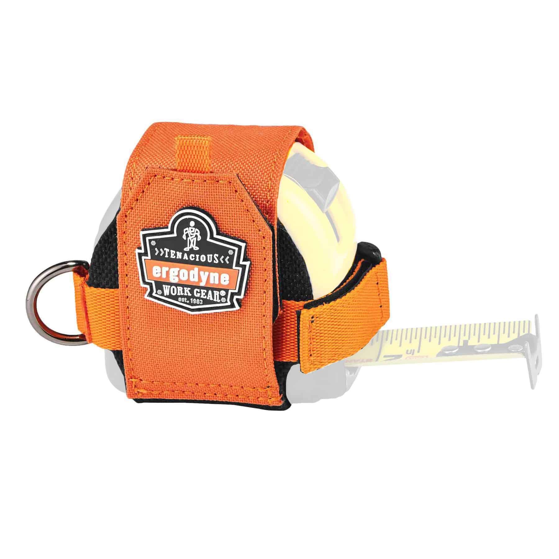 Ergodyne - 19770 Squids 3770 Tape Measure Holder, Orange Large
