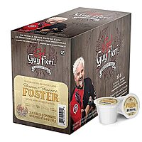 Guy Fieri Flavortown Coffee Pods, Bananas Foster Flavored Coffee, Medium Roast Coffee for Keurig K Cups Machines, Single Serve Coffee Pods, 24 Count… Bananas Foster 24 Count (Pack of 1)