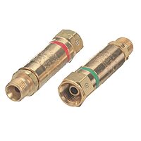 Western Enterprises FA-30 Flashback Arrestor Sets, Oxygen/Fuel Gas, Regulator Adaptor