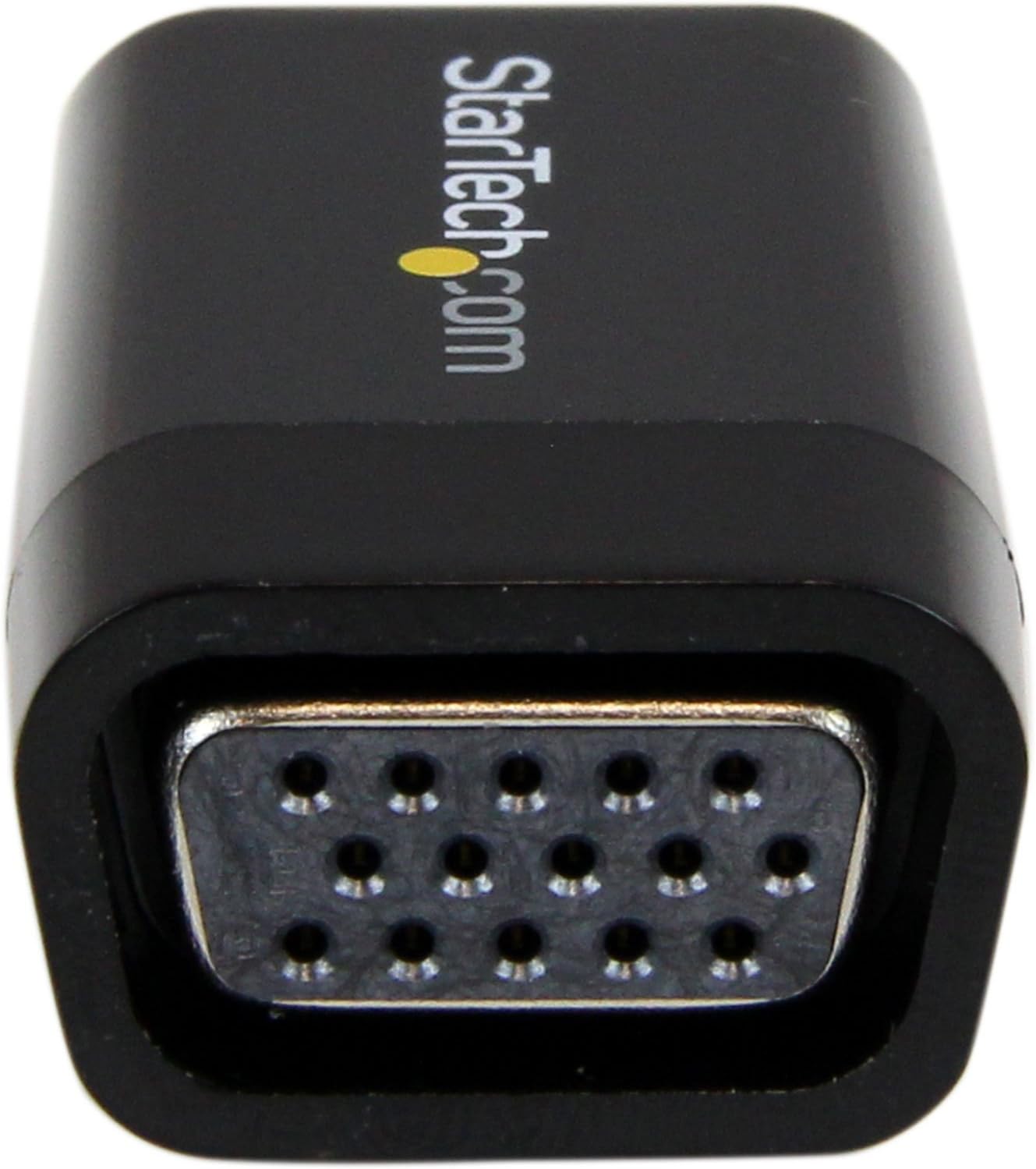 StarTech.com Compact HDMI to VGA Adapter Converter – Power Free HDMI Laptop to VGA Monitor / Projector Converter Box