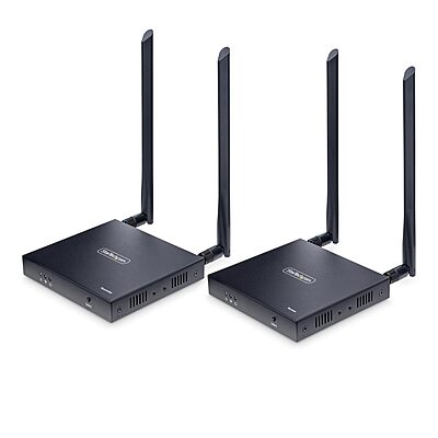 StarTech.com Wireless HDMI Extender, 4K 60Hz, Transmitter and Receiver Kit, Up to 165ft (50m), No Line-of-Sight Required