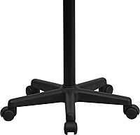 Flash Furniture Eve Sit to Stand Mobile Laptop Desk/Speaker's Lectern with Wheels