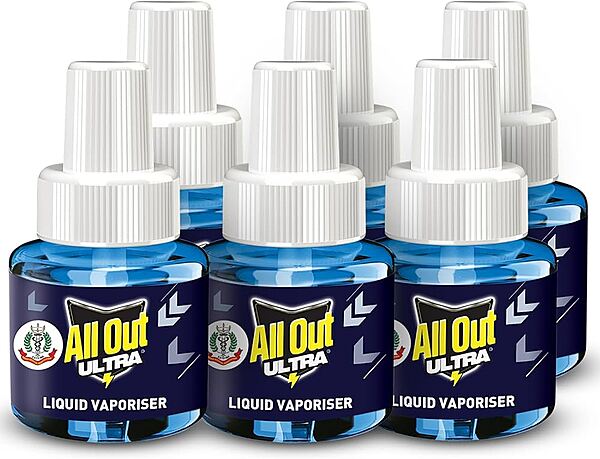 All Out Ultra Mosquito Vaporiser Refill (6 x 45 ml)