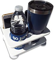 Deep Blue Marine Double Drink & Cell Phone Holder - SMDH-CELL