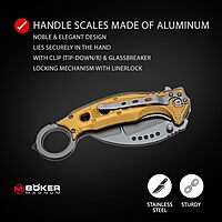 BOM01MB713-BRK Black Scorpion Linerlock