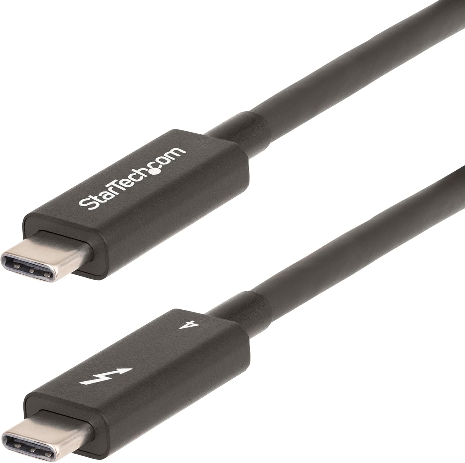 StarTech.com Thunderbolt 4 Cable - 40Gbps, 100W PD, 8K/4K Video, USB-C