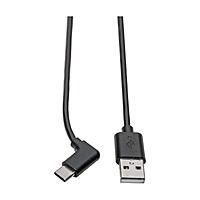 TRIPP LITE USB 2.0 Hi-Speed Cable A to USB Type C M/Right-Angle, 6' (U038-006-CRA)