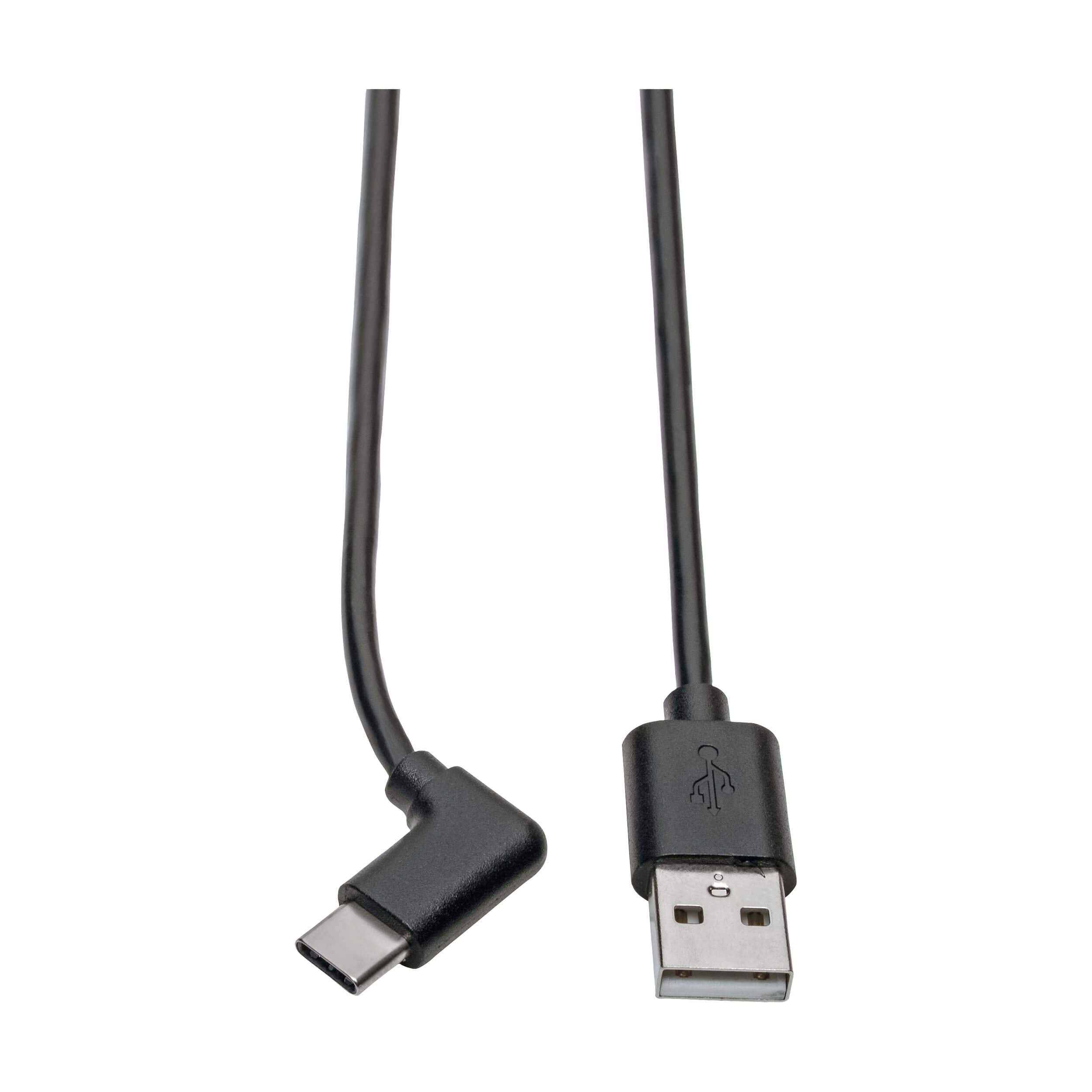 TRIPP LITE USB 2.0 Hi-Speed Cable A to USB Type C M/Right-Angle, 6' (U038-006-CRA)