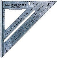 SWANSON Tool Co S0101 7 Inch Speed Square, Blue 7" Speed Square