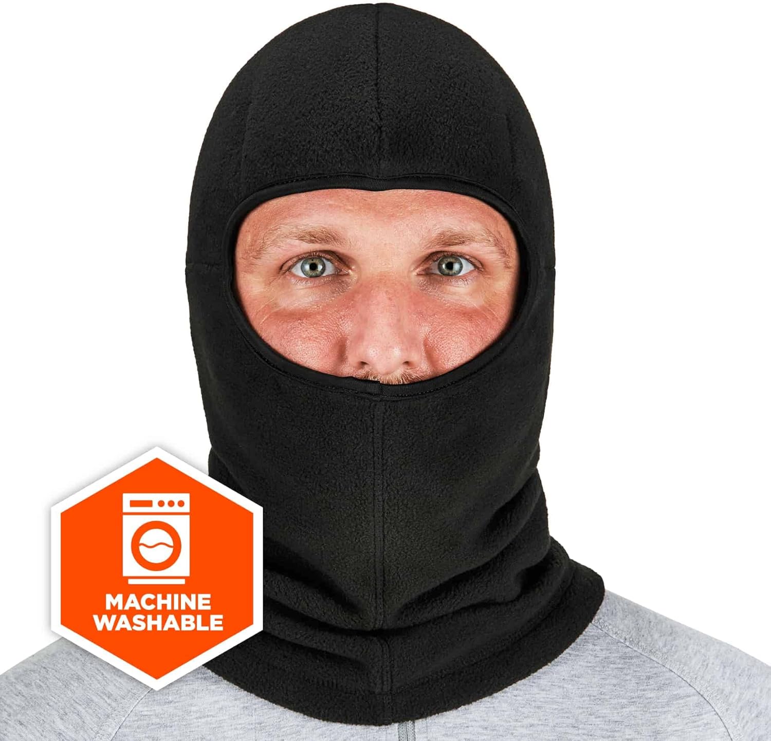 ERGODYNE N-Ferno 6893Z Zippered Balaclava Face Mask