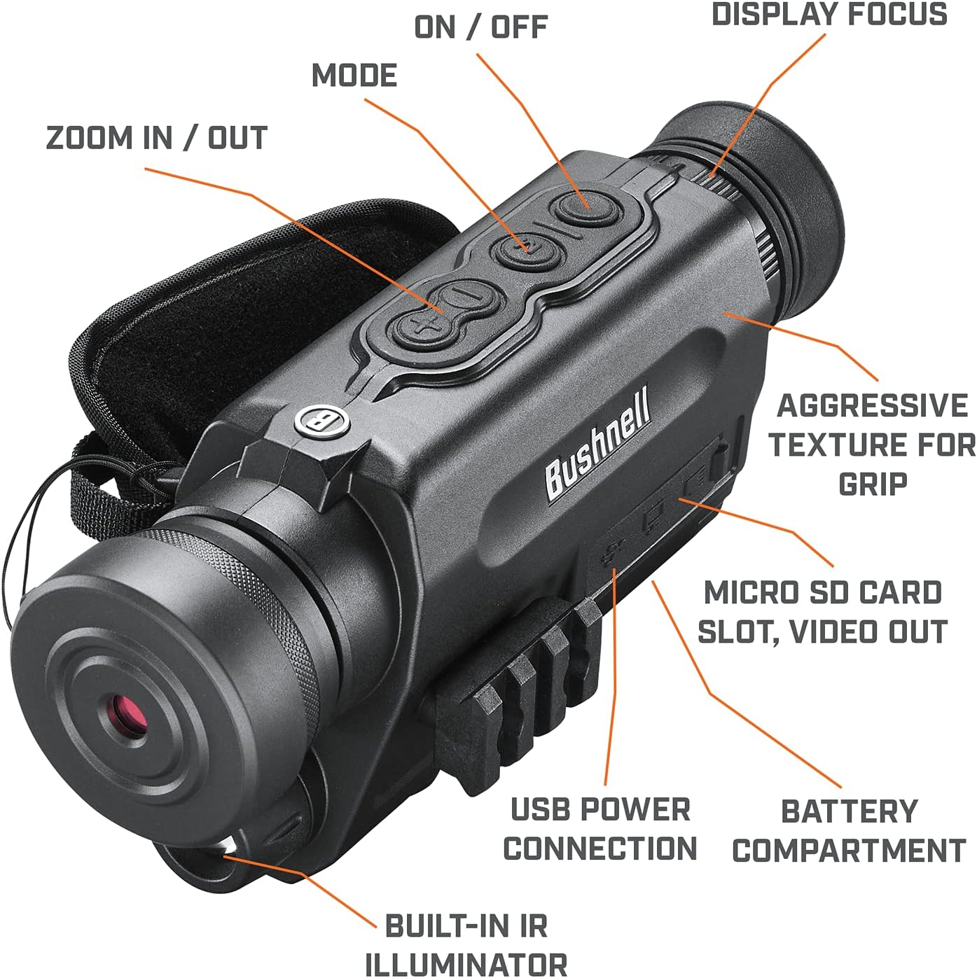 Bushnell EX650 Digital Equinox X650 Night Vision 5x 32mm Monocular