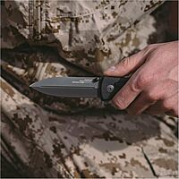 SOG Pentagon XR LTE Lightweight Professional Ambidextrous Folding Knives 3.66" CTS XHP Steel Blade XR Locking Mechanism