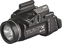 Streamlight 69406 TLR-7 X sub USB 500-Lumen 5000-Candela Weapon Light Designed Exclusively and Solely for Sig Sauer P365/XL Closed Rail Systems, Includes Mounting Kit, Key, and Multi-Tool, Black