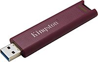 Kingston DataTraveler Max Type-A 256GB High Performance USB Flash Drive USB 3.2 Gen 2 Up to 1000 MB/s Sliding Cap Design