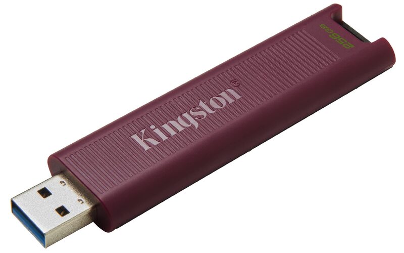 Kingston DataTraveler Max Type-A 256GB High Performance USB Flash Drive USB 3.2 Gen 2 Up to 1000 MB/s Sliding Cap Design