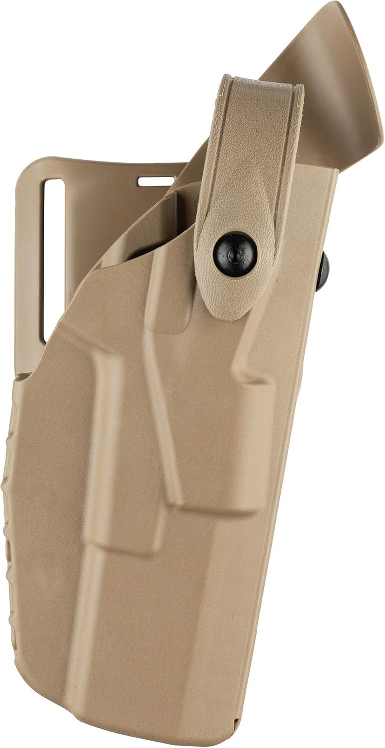 SAFARILAND Model 7280 SafariSeven SLS Mid-Ride Level II Duty Holster for Glock 20/21 Gens 1-4