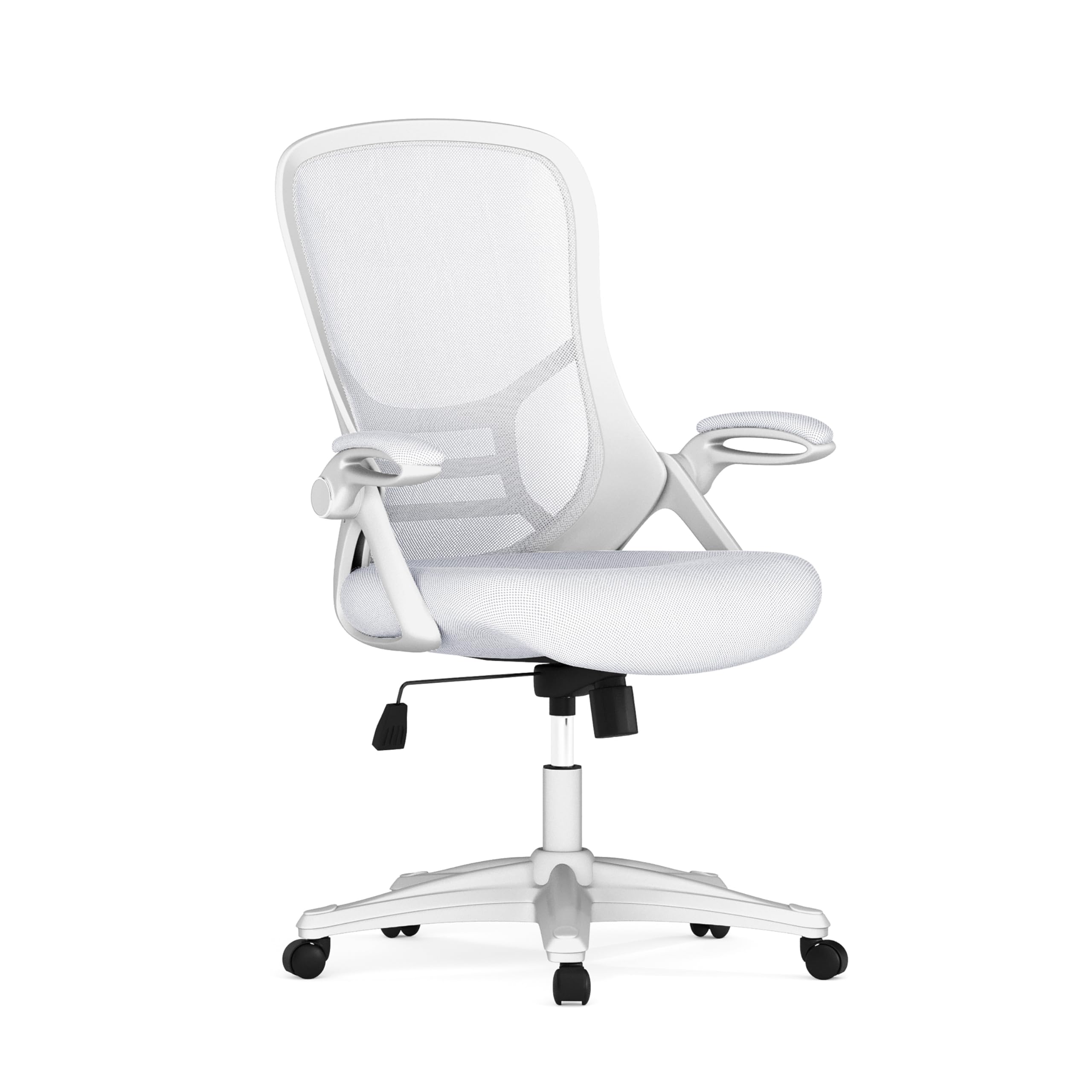 Flash Furniture Porter High-Back Mesh Ergonomic Swivel Office Chair with Adjustable Lumbar Support and Flip-Up Armrests